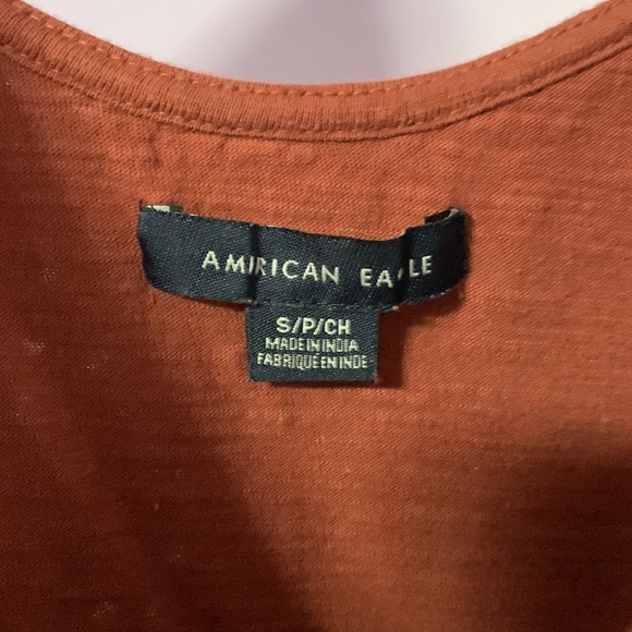 American Eagle Outfitters Top, Size Small, Burnt Orange - Picture 3 of 3
